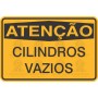 Atenção - cilindros vazios